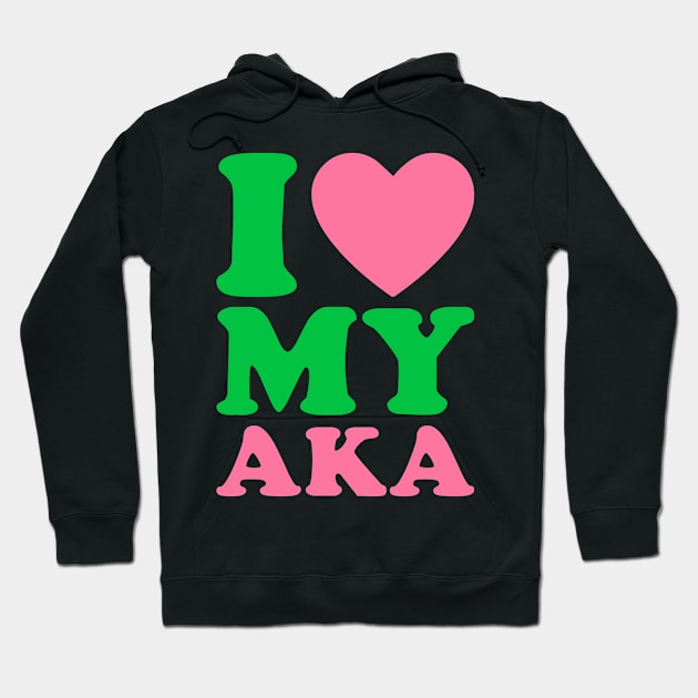 AKA Pretty Wear Hoodie by The Greek Mall